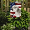 thumbnail image 2 of Patriotic USA Shih Tzu Puppy Garden Flag, 2 of 5