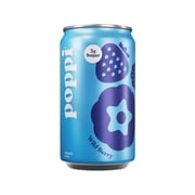 poppi Wild Berry Prebiotic Soda, 7.5 oz, 1 Single Can