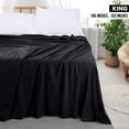 thumbnail image 2 of Pack de ropa de cama Flat Sheets Utopia, 6 unidades, microfibra cepillada suave, tamaño king, 2 of 6