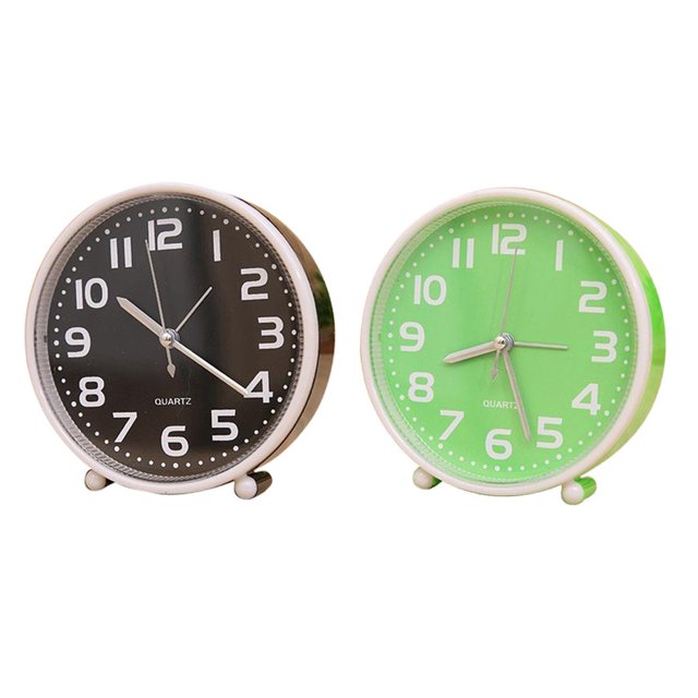 Reloj de plástico portátil 2pcs con luces nocturnas perfecl para niños