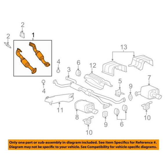 Chevrolet GM OEM 14-17 Caprice 3.6L-V6-Catalytic Converter 92295127