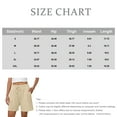 thumbnail image 2 of Tianiyouqing Womens Low Rise Sweat Shorts Breathable Elastic Waist Drawstring Pull on Trendy Shorts Stretchy Mid Rise Gym Jogger Shorts with Pockets Watermelon Red S, 2 of 8