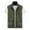 Olive Green, variant on Lovskoo Men's Workout Vest Coats Tank Tops Sleeveless Thin Sports Multi-Pocket Casual Quick-Drying Loose Hiking Cargo Outdoor Jackets Gray