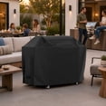 thumbnail image 6 of SHELTUSE BBQ Cover, 72''x26''x51'' Gas Grill Cover Waterproof, Anti-UV, Rip-Proof, Fade Resistant, Heavy Duty Barbecue Grill Cover with Hook-and-Loop Straps & Adjustable Hem Drawstring, 6 of 7