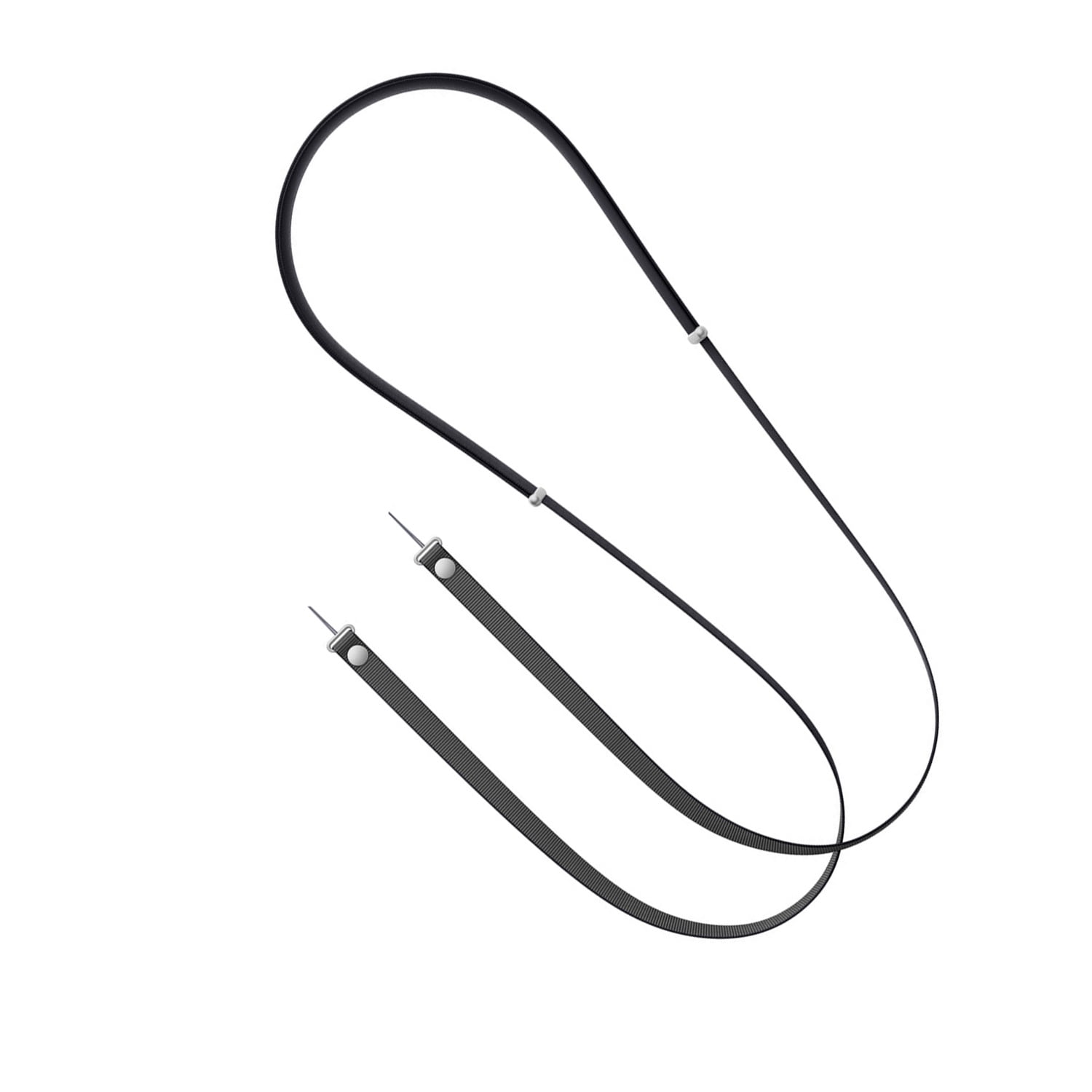 Universal Adjustable Neck Lanyard for Phone Cases - Black