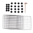 thumbnail image 1 of Alambre De Metal Para Mascotas, Conejo Para Perros, Valla Para Corral Para Perros, Conejo S-negro SM SunniMix Parque de animales pequeños, 1 of 8