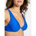 thumbnail image 4 of Time and Tru Women's and Women's Plus Underwire Bikini Top, Sizes XS-3X, 4 of 6