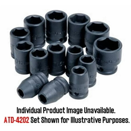 

ATD Tools ATD-4230 0.5 In. Drive 6-Point Standard Fractional Impact Socket - 10.31 In.