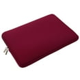 thumbnail image 5 of RAINYEAR Laptop Sleeve Case Compatible with 13.3 Inch MacBook Air Pro Touch Bar for 13.3" Notebook Computer Tablet Chromebook 13" Soft Cover Protective Carrying Bag(Red,Upgraded Version), 5 of 7