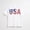 White-19, variant on Men's Graphic Tees, Short Sleeve USA Flag Crewneck Casual American Patriotic Regular T-Shirt for Men