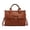 01 Brown, variant on Elegant Letter Pattern Handbag, Fashionable Fuzzy Decoration Shoulder Bag, Fashionable Work and Daily Use Handbag, Suitable for Women
