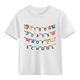 thumbnail image 4 of 100 Days of School Shirt for Boys White 5-10 Years | 100th Day of School Tshirt | Kids Cotton Short Sleeve Crew Neck Celebration Tee,Size 5 T, 4 of 9