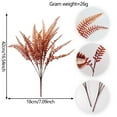 thumbnail image 6 of AUHomi UV Resistant Lifelike Artificial Fern, Artificial Fern Plant With Lifelike Silk Fronds, Faux Ferns Fake Artificial Plants, Artificial Ferns For Outdoors, Fake Fern For Home Decor (B), 6 of 7