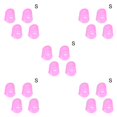 thumbnail image 2 of maskred 1/2/3/5 4pcs Left Hand Fingertip Protector Ukulele Guitar Fingertip Silicone Protective Pink S 5PCS, 2 of 6