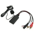 thumbnail image 1 of Micrófono manos libres resistente al calor ABS duradero sonido claro coche Bluetooth AUX IN adaptador para Kenwood para Pioneer con puerto de Audio 2RCA ANGGREK Otros, 1 of 8