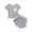 Grey, variant on Sngxgn Girl's 2 Piece Outfits Button Front Long Sleeve and Shorts Set(,120)