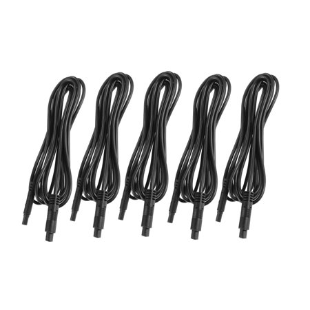Unique Bargains 4 Pin 6.56ft Dash Cam Rear View Backup Camera Cable Reverse Car Recorder Cable Cord 5 Pcs