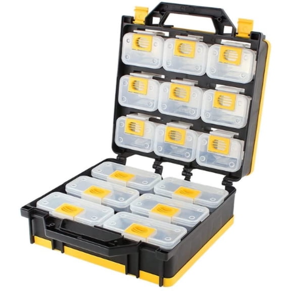 MichaelPro Tool Box, Removable Compartment Tool Organizer