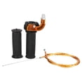 thumbnail image 1 of Twist Throttle Cable,0.9in Restrictable Twist Throttle Throttle Grip Bike Throttle Grip Solid Performance, 1 of 8