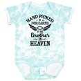 thumbnail image 3 of Inktastic Handpicked for Earth by My Brother in Heaven Angel Wings Boys or Girls Baby Bodysuit, 3 of 5