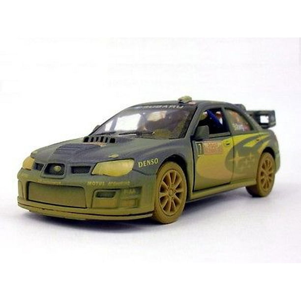 5 Kinsmart Muddy 07 Subaru Impreza Wrc Diecast 1 36 Model Toy Car Rallye Monte Carlo Rally New Walmart Com Walmart Com
