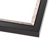 27x15 Frame Silver Real Wood Picture Frame Width 1.25 Inches | Interior ...