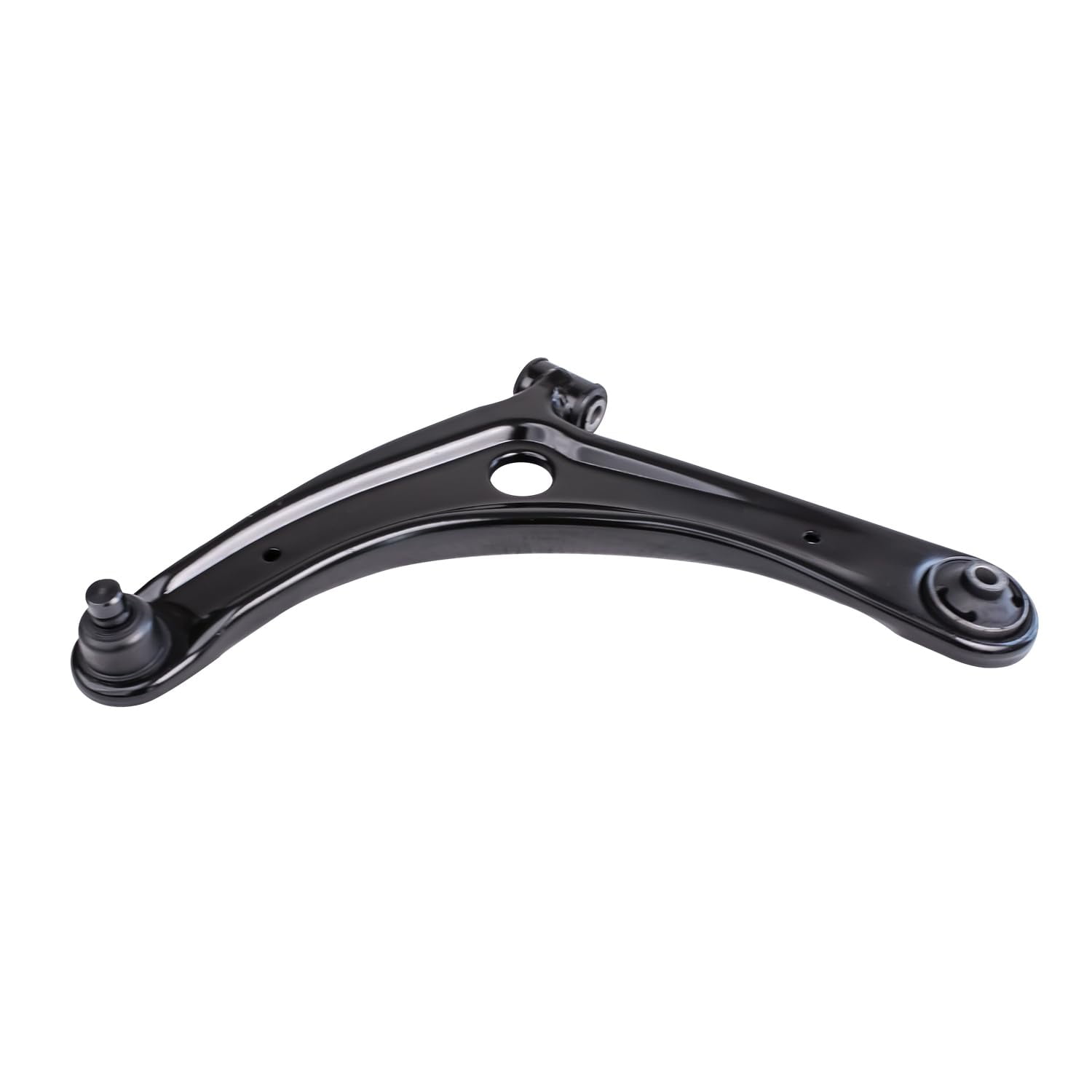 Detroit Axle - 2pc Front Lower Control Arms for 2007-2017 Jeep Patriot Compass Dodge Caliber, 2008 2009 2010 2011 2012 2013 2014 2015 2016 Lower Control Arms & Ball Joints Pair Set Assembly