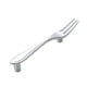 thumbnail image 5 of Pomo de mueble con tirador en forma de cuchara, ideal para proyectos de bricolaje. Horquilla cromada, 5 of 8