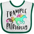 thumbnail image 3 of Inktastic Women's Rights Trample the Patriarchy Boys or Girls Baby Bib, 3 of 4