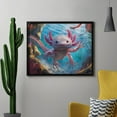 thumbnail image 4 of Diamond Art Kits for Adults, Cute Underwater AxolotlDiamond Painting Kits for Beginners, Frameless Round 5D Full Drill Diamonds Art Pictures Gem Art Crafts Home Decor Gifts, 4 of 8