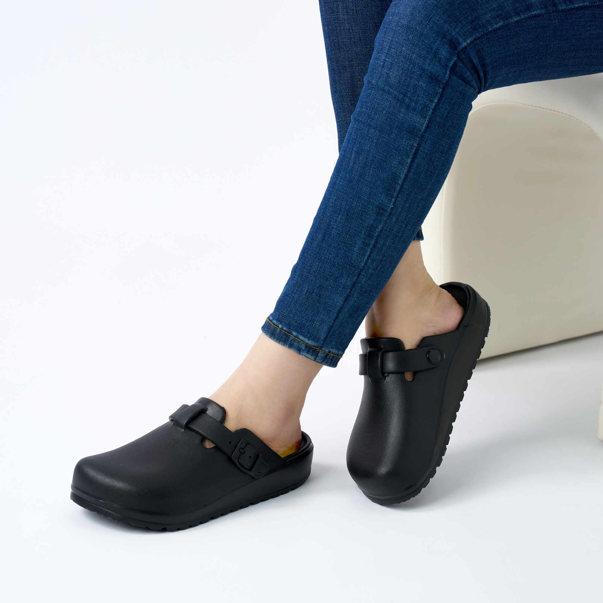 Ecetana Women's Work Clogs Slip-Resistant photo 6