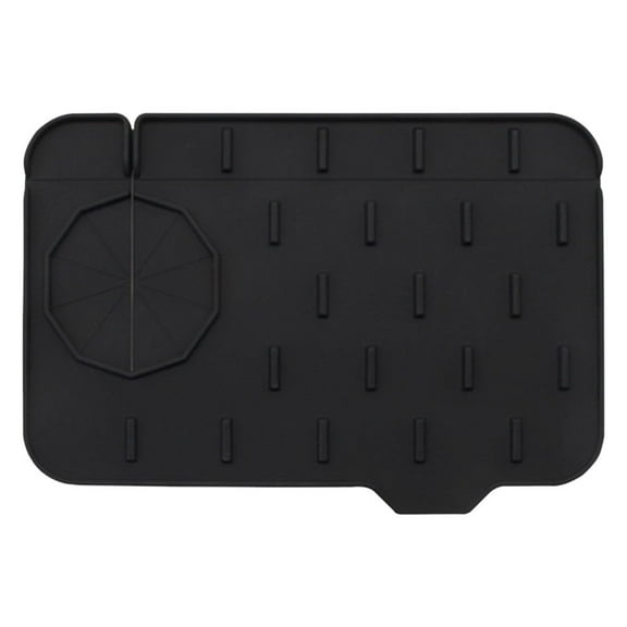 Sink Splash Guard, 1 Pack Mini Kitchen Faucet Mat, Can be Used on Both Sides, Tap Sink Splash Guard, Splash Guard, Suitable for Kitchen Sink, Bathroom, Corner Sink, Protect Worktop,8.3 ×5.7in
