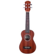 Soprano Ukulele for Beginners, Kid Guitar 21 Inch Ukelele with Rosewood Fingerboard Instrument for Adults Wood Toddler Guitar Small Hawaiian Ukalalee Starter Features: