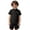 Black, variant on Bigetiay Boys Short Sleeve Shirt with Stand Collar Summer Casual Comfortable Athletic Top for Kids and Toddlers 6-7 Years