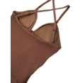 thumbnail image 3 of Capezio Plunge Neck Mesh Midriff Leotard - Girls, 3 of 4