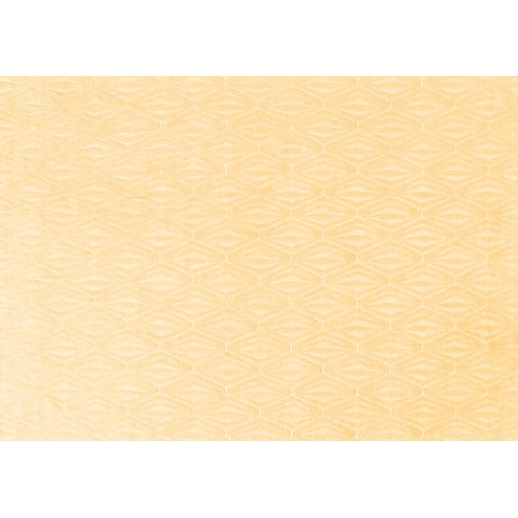 Ahgly Company Indoor Rectangle Solid Brown Modern Area Rugs, 8' x 12'