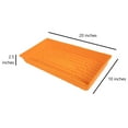 thumbnail image 5 of SUNPACK 10” x 20” Mega Plastic Seed Starting Tray, Orange, 2.5” - No Drainage Holes, Ideal for Greenhouses or Indoor Gardening - Made of Thick, Strong Plastic, 5 of 5