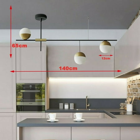 

Modern Metal Glass LED Bubble Chandelier Branching Pendant Ceiling Lamp 3 Lights Modern LED Linear Chandelier Pendant Hanging Lamp Ceiling Light Fixture Glass Ball Pendant Ceiling Light Fixture