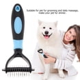 thumbnail image 6 of Tebru Pet 2 Sided Professional Knot Comb Brush Dog Cleaning Hair Removal Combs Grooming Tool, Pet Professional Comb, Pet Knot Comb, 6 of 8