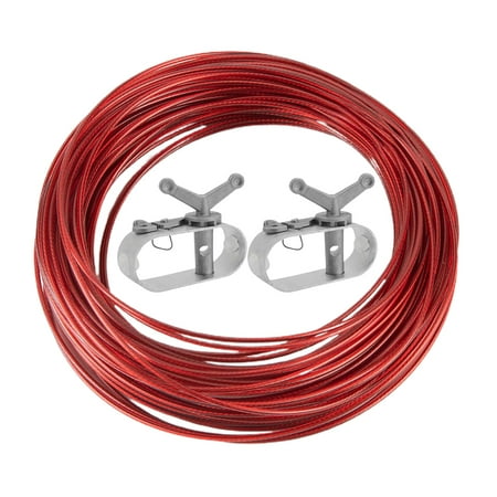 

Manwang Pool Cover Cable Winch for Above Ground Pools 1 Set Swimming Pool Cover Cable Winch Kit Easy-to-use Rust-proof Aluminum Ratchet Cable Winch for Home