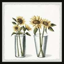 Parvez Taj Love My Sunflower Framed Painting Print