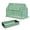 Green, variant on Aoodor Raised Garden Bed Kit, 4x2x3 ft Galvanized Planter Box with PE Cover, Screen Windows for Gardening, Green