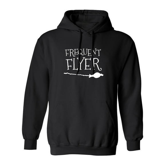 Frequent Flyer Adult Hooded Sweatshirt