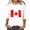White, variant on WZXFASHION 2025 Womens Canada Day Shirts Canada Flag Graphic Tshirt Canadian Maple Short Sleeve Patriotic Tee Tops Summer Up To 50% Off Women's Long sleeve T-shirt