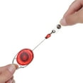 thumbnail image 4 of SagaSave 1/2 Pcs Retractable Badge Holder Reel Key Ring and Badge Strap Black, 4 of 4