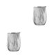 thumbnail image 3 of Bearachild Taza Mate, taza de té, suministros para el hogar, tamaño compacto de acero, regalo dulce decorativo, recipiente de agua multiusos, Gris 2Conjunto, 3 of 6
