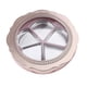 thumbnail image 2 of Mini caja de polvo de de ojos de plástico vacía de 4g con sartenes de aluminio y espejo, contenedor de maquillaje de cosméticos para base de br Naranja dorada Salvador Estuche para sombra de ojos en polvo, 2 of 8