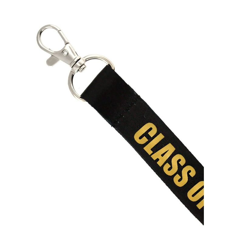 PinMart's Class of 2024 School Graduation Lanyard ID Name Badge Holder  Keychain - 10 Pack