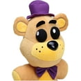 thumbnail image 4 of STEZYO FNAF Toy Freddy Plushie Fazbear 7.86IN Toys Five Night at Freddy Golden Bear Nightmare Freddy Plush FNAF Plush Kid's Toy Stuffed Animal (Golden Black Hat), 4 of 6