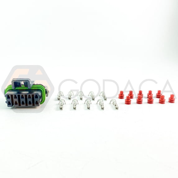 1x Connector 10-way for Module Control PT588 w/out wire